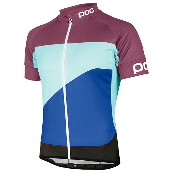 2017 Maglia POC Fondo Elements blu e fuxia